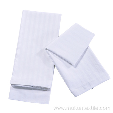 Customizable Polyester Satin 1cm stripe Pillowcase